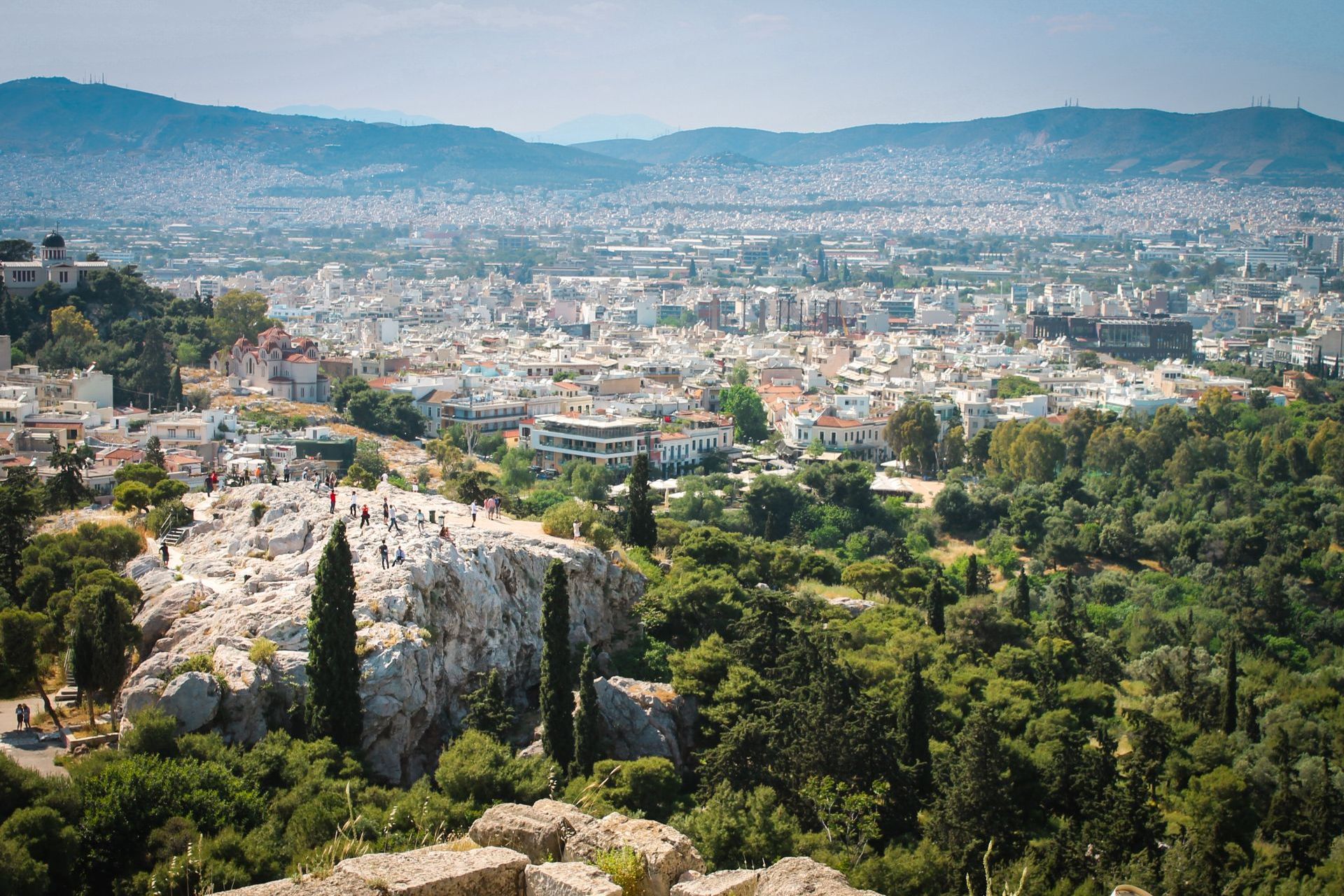 ATHENS AREOPAGUS ST PAUL GREECE