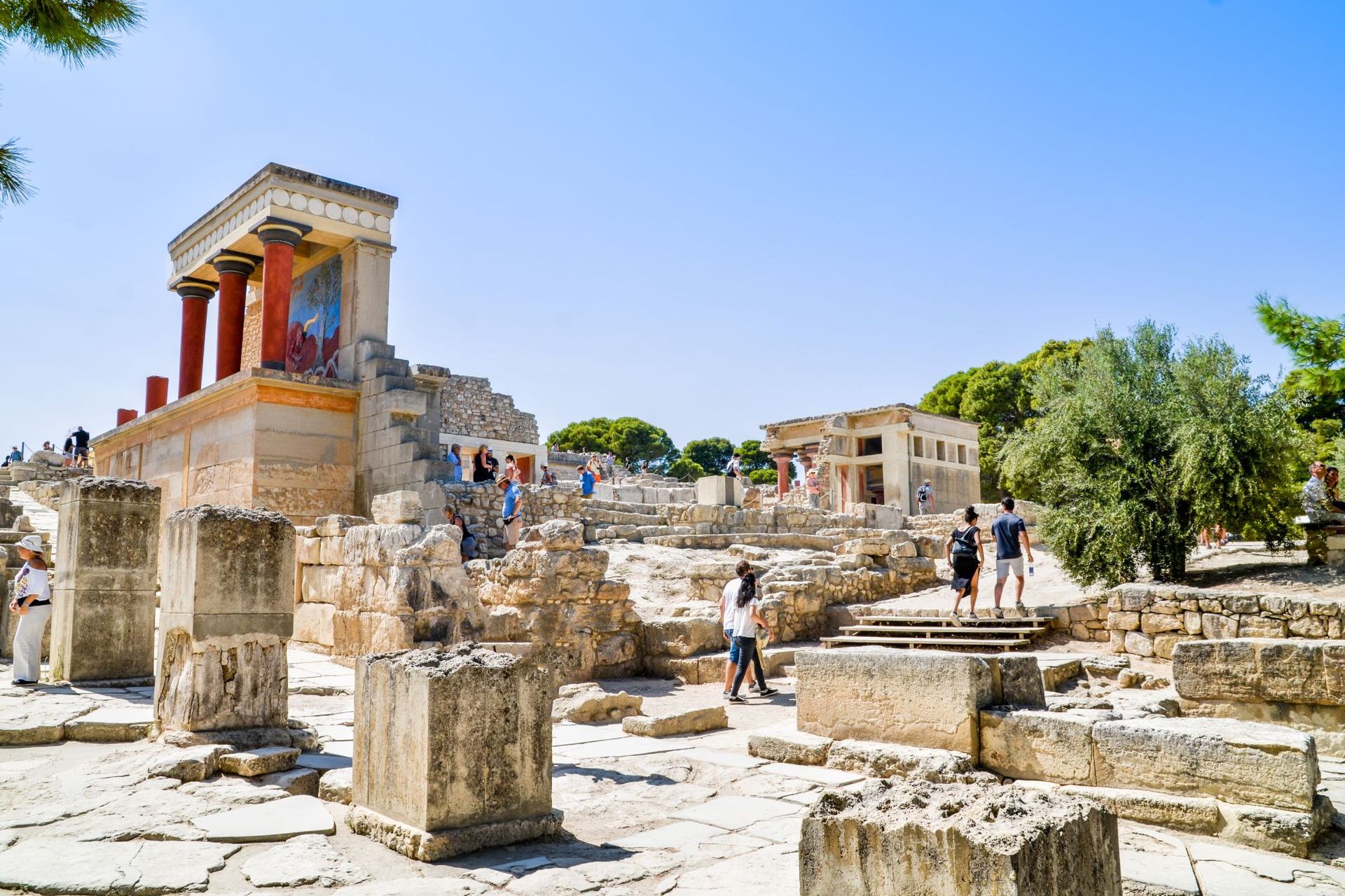 Knossos Temple, CRETE GREECE
