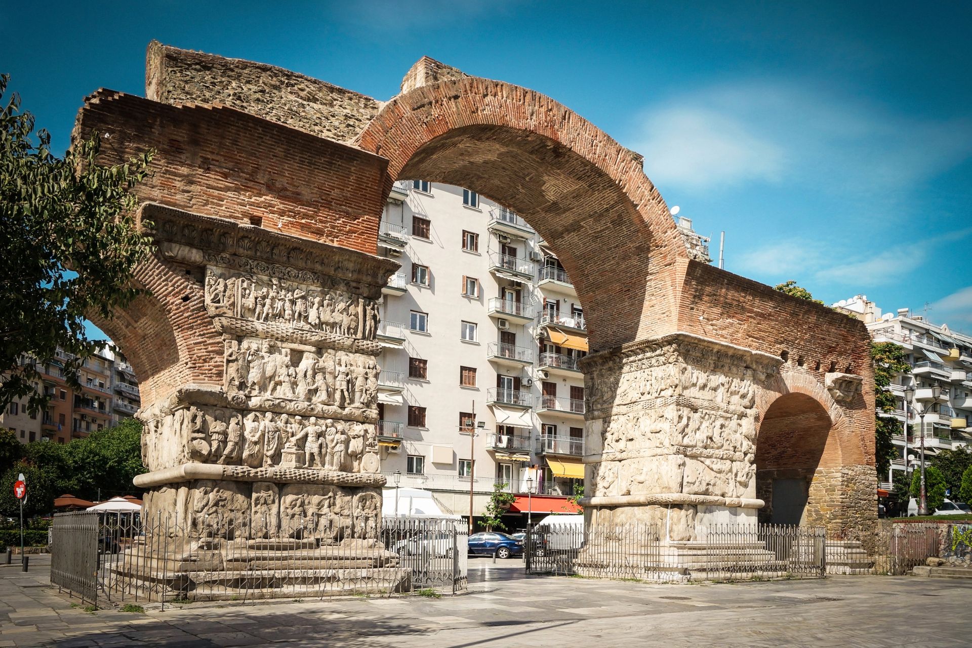 THESSALONIKI GALLERIUS ARCH GREECE