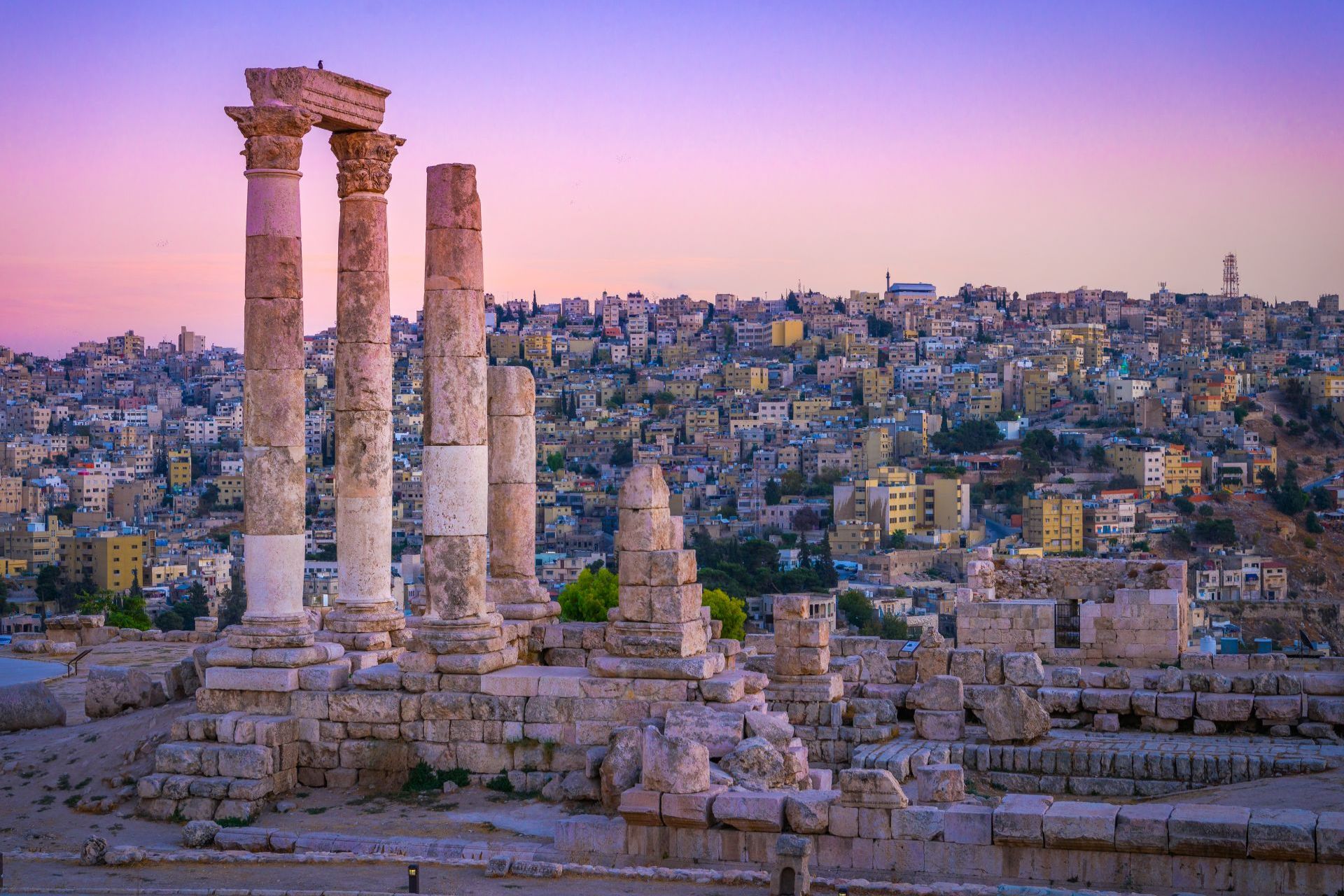JORDAN Amman, Roman ruins