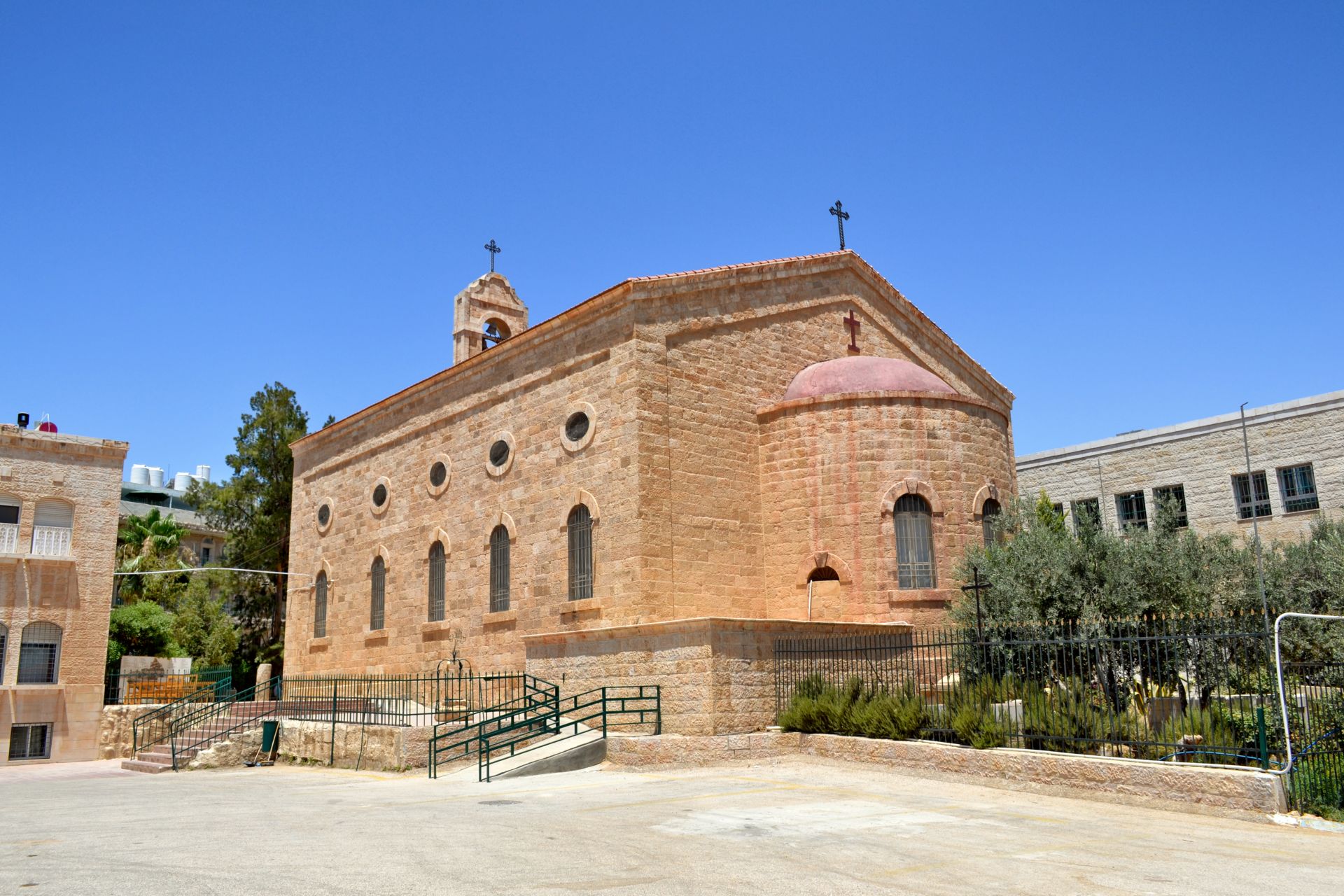 JORDAN Saint George Greek Orthodox Church in Madaba