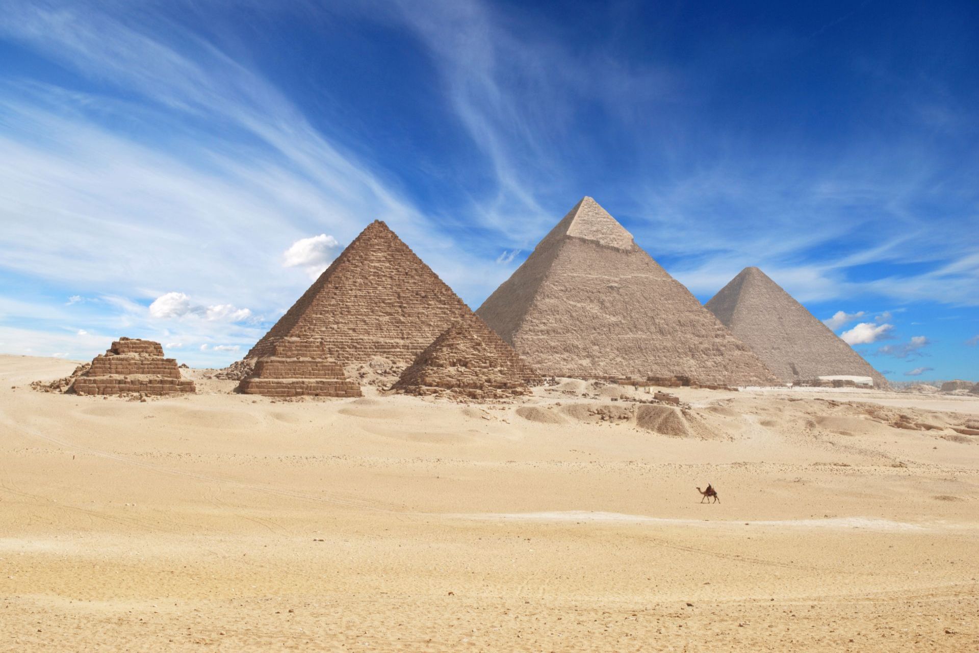 Pyramids in Giza EGYPT