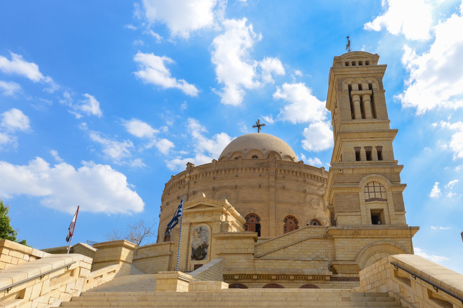 The Church of Saint George in Coptic Cairo EGYPT