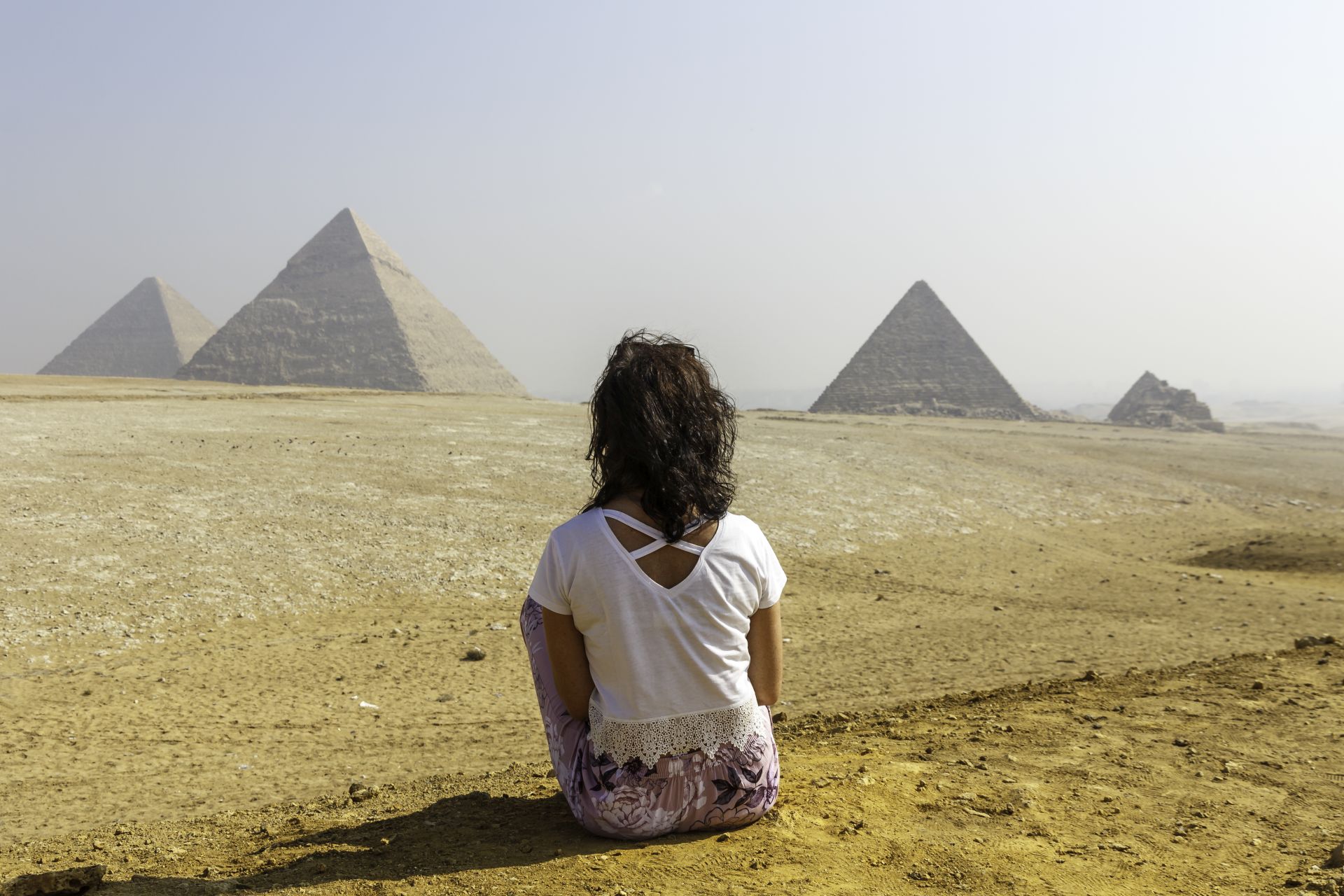 pyramids view EGYPT